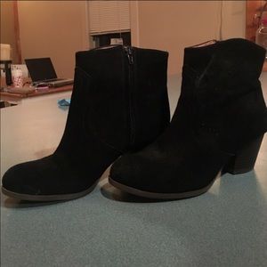 Lucky Brand Suede Booties